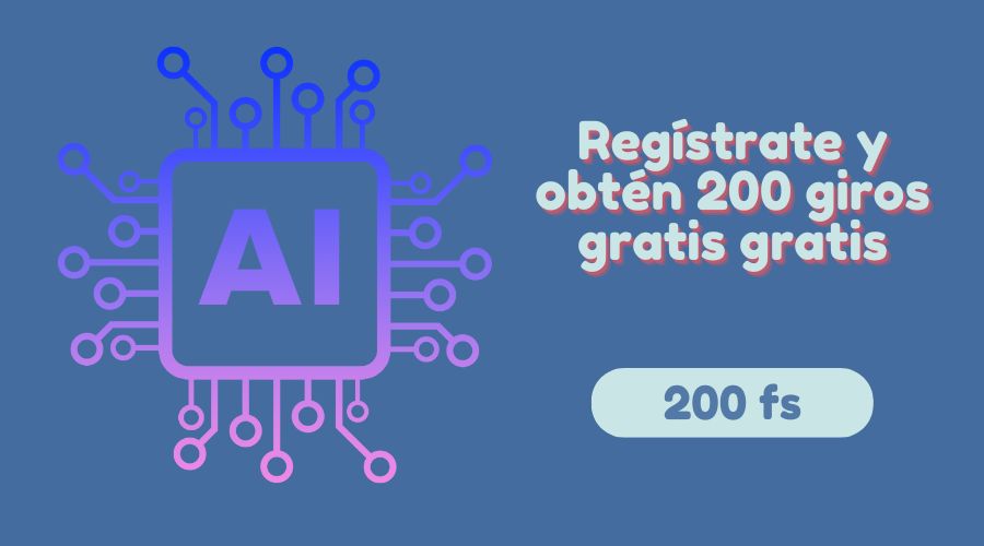 Regístrate y obtén 200 giros gratis gratis