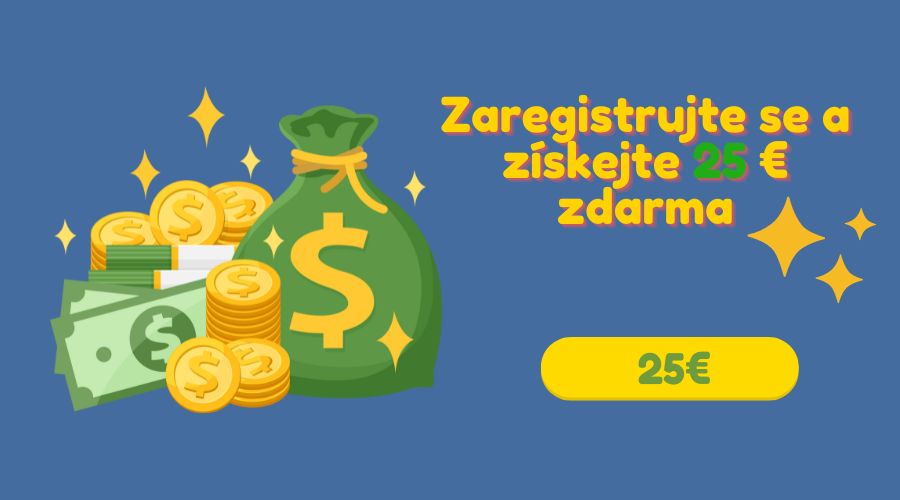 Získejte 25 € zdarma